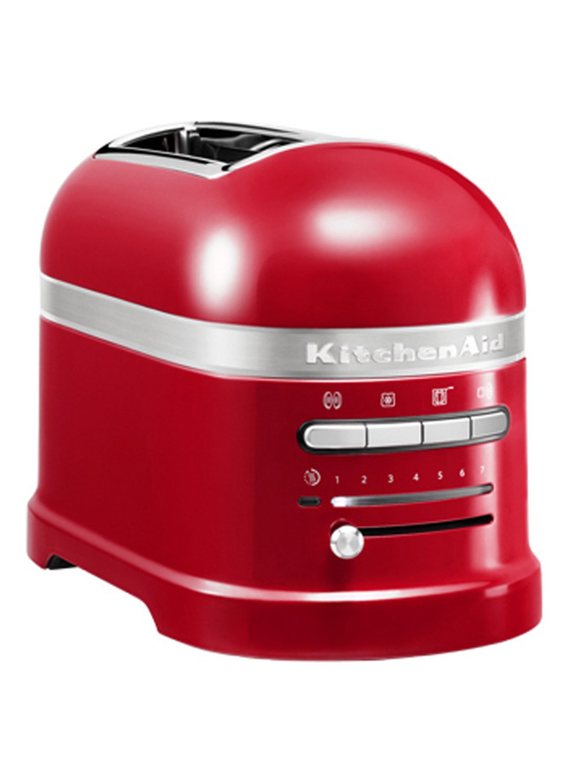 KitchenAid Artisan broodrooster 2-slots 5KMT2204 - Keizerrood - voorkant steenrood