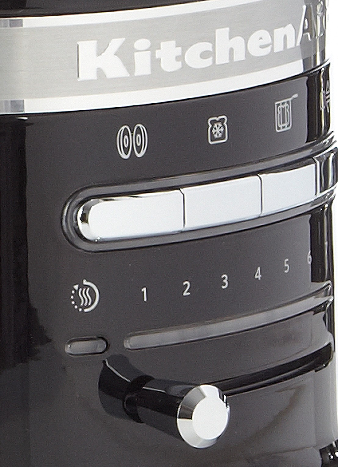 KitchenAid Artisan broodrooster 2-slots 5KMT2204 - Onyx Zwart - detail 2 zwart