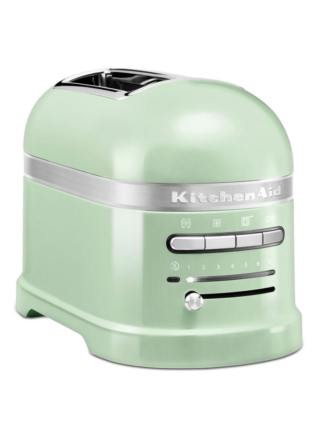 KitchenAid Artisan broodrooster 2-slots 5KMT2204 - pistache - voorkant 5 mint