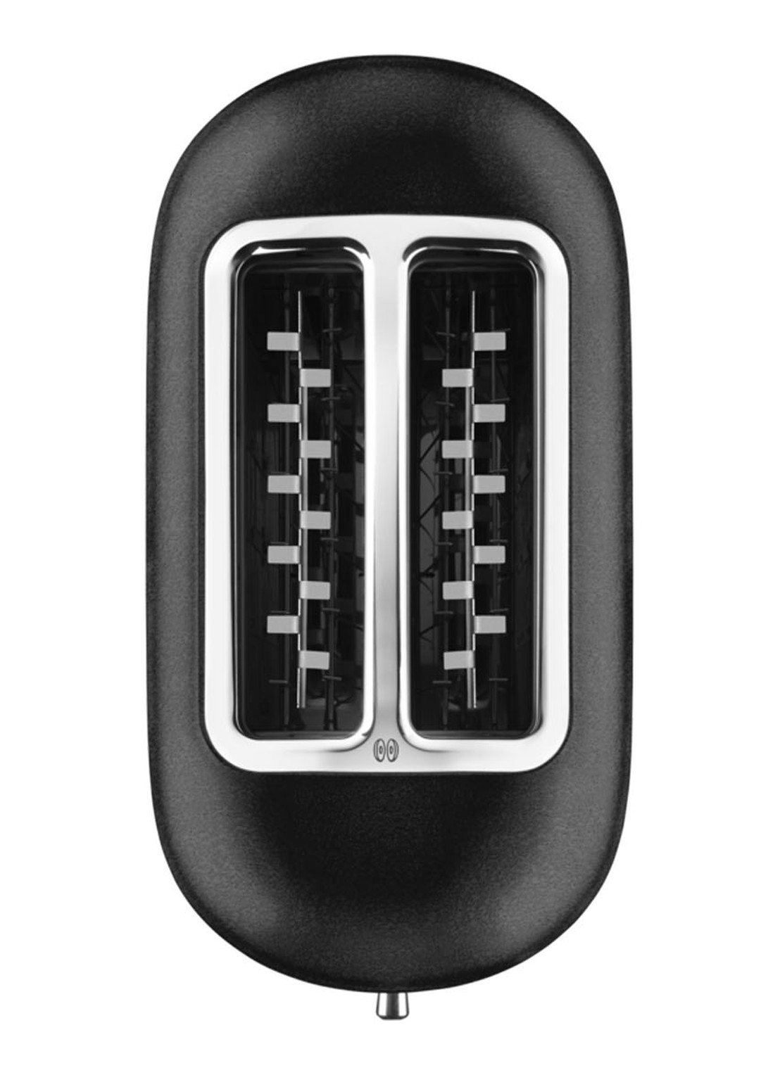 KitchenAid Artisan broodrooster 2-slots 5KMT2204 - Vulkaanzwart - detail zwart