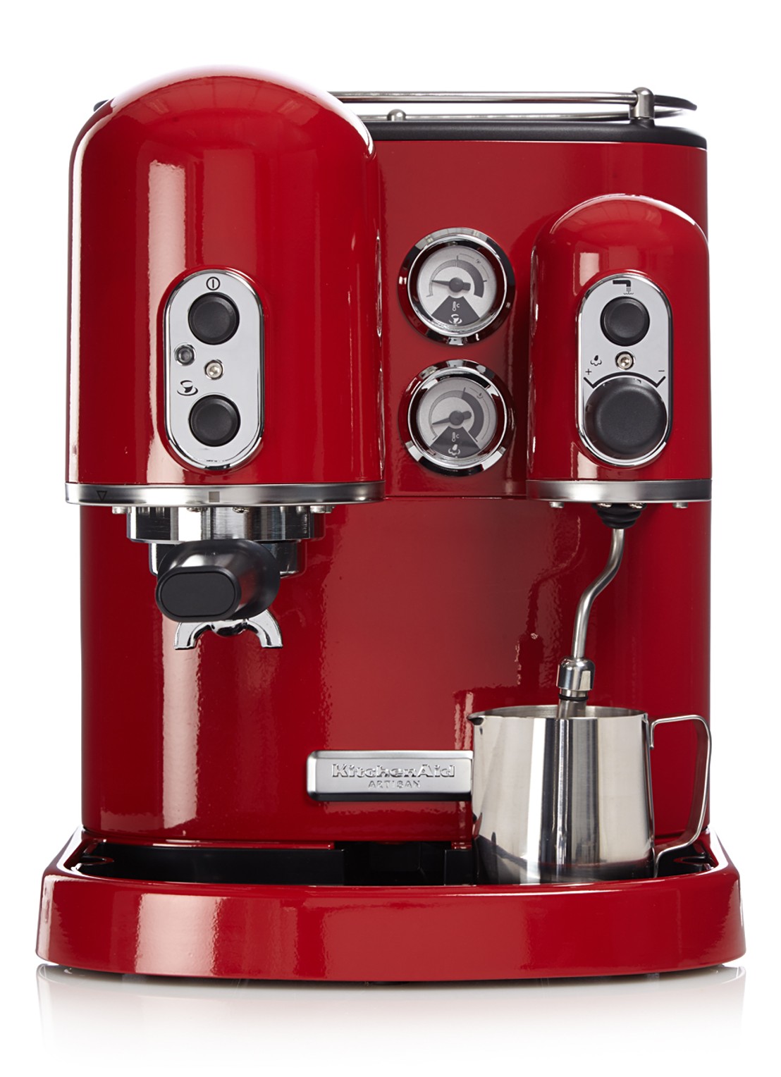 KitchenAid Artisan espressomachine 5KES100 - Keizerrood - voorkant rood