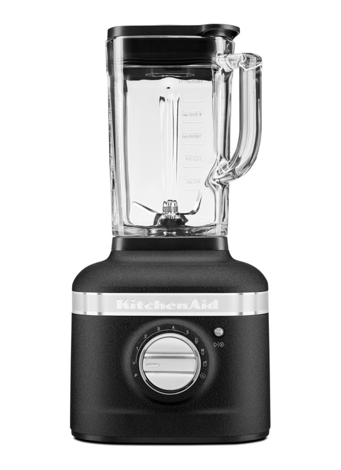 KitchenAid Artisan K400 blender 1,4 liter 5KSB4026  - voorkant 4 zwart