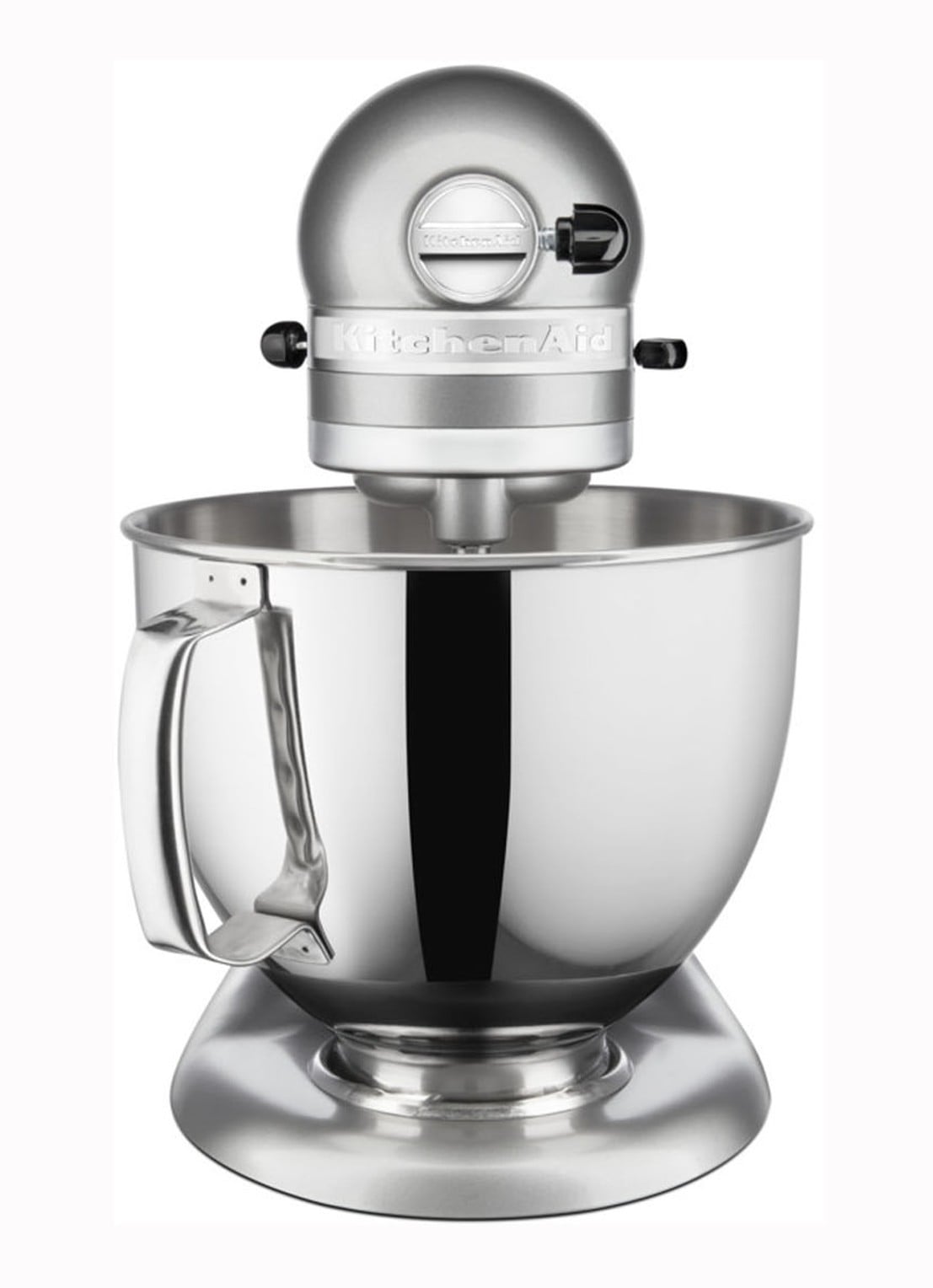 KitchenAid Artisan keukenmachine 4,8 liter 5KSM175PSECU - Contour Zilver  - voorkant 2 contour zilver