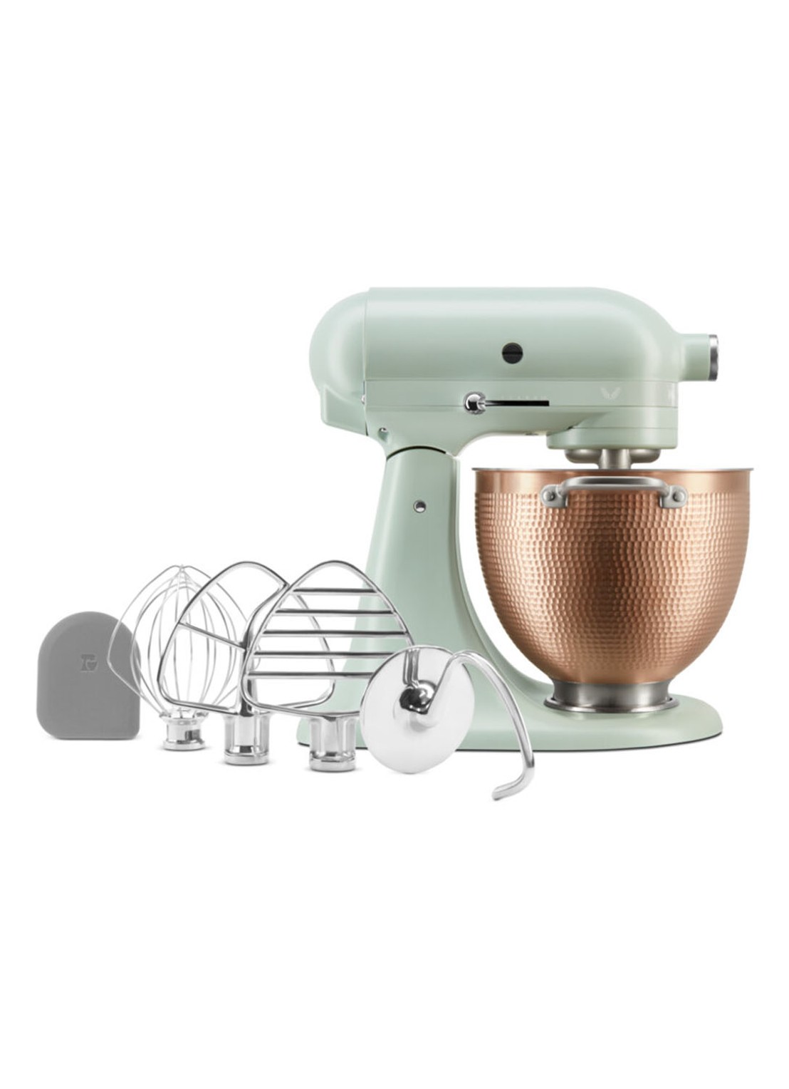 KitchenAid Artisan keukenmachine 4.8 liter 5KSM180LEELB Blossom - Limited Edition - detail mint