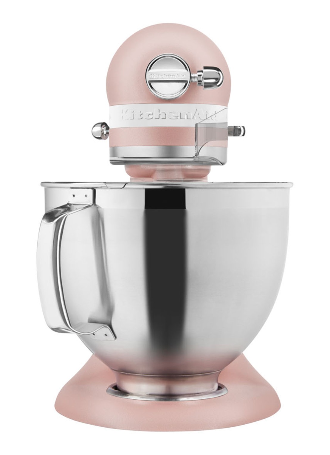KitchenAid Artisan keukenmachine 4,8 liter 5KSM185PSEFT - Feather Pink - detail feather pink