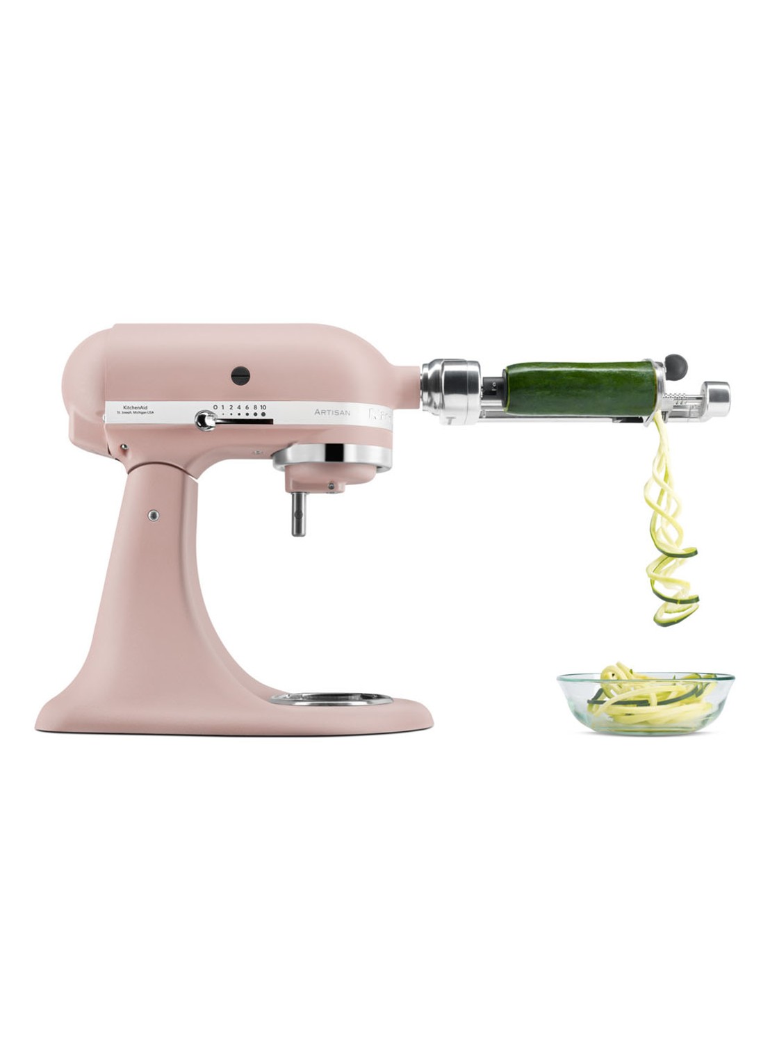 KitchenAid Artisan keukenmachine 4,8 liter 5KSM185PSEFT - Feather Pink - detail 3 feather pink