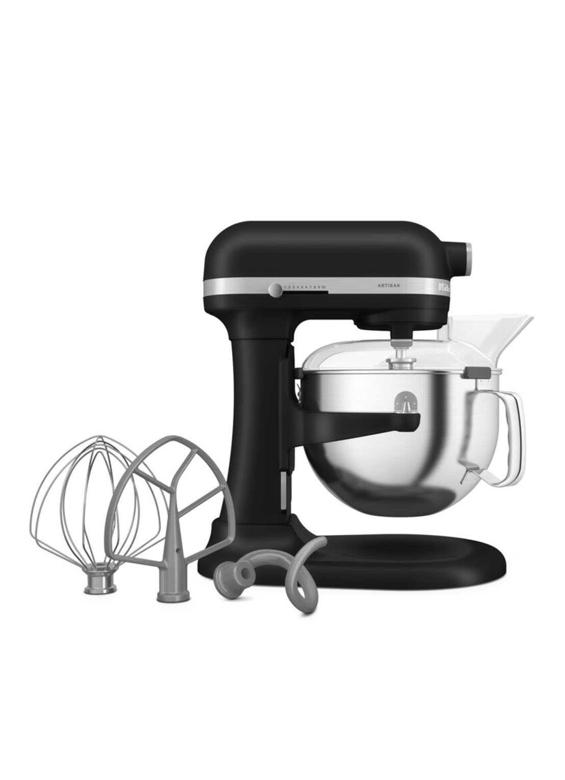 KitchenAid Artisan keukenmachine met in de hoogte verstelbare kom 5,6 liter - detail 4 zwart