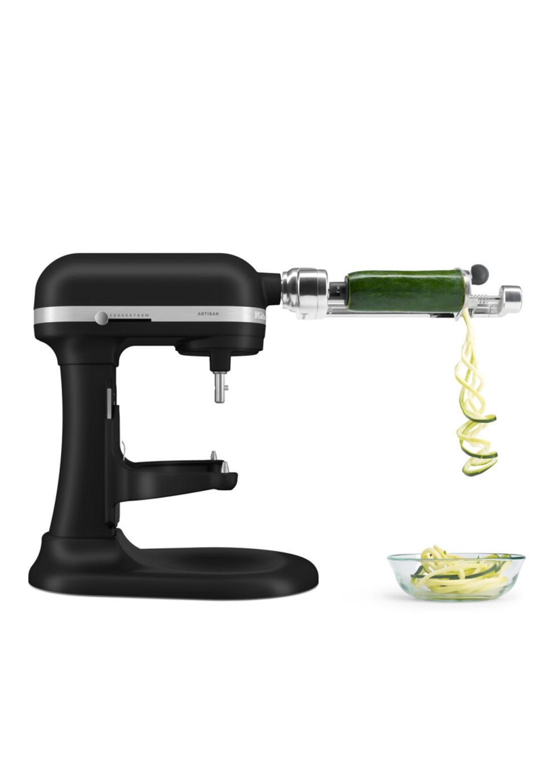 KitchenAid Artisan keukenmachine met in de hoogte verstelbare kom 5,6 liter - detail 5 zwart