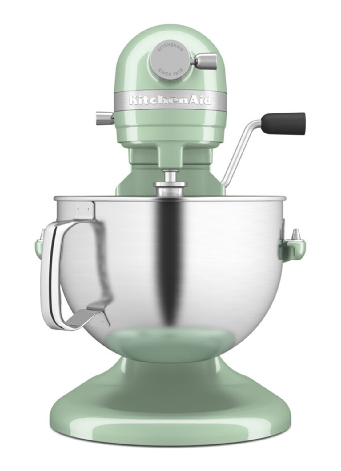 KitchenAid Artisan keukenmachine met in de hoogte verstelbare kom 5,6 liter - detail pistache