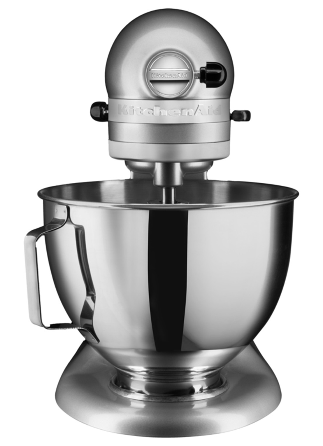 KitchenAid Artisan keukenmachine met kantelbare kop 4,3 liter 5KSM95PS - voorkant 3 zilver