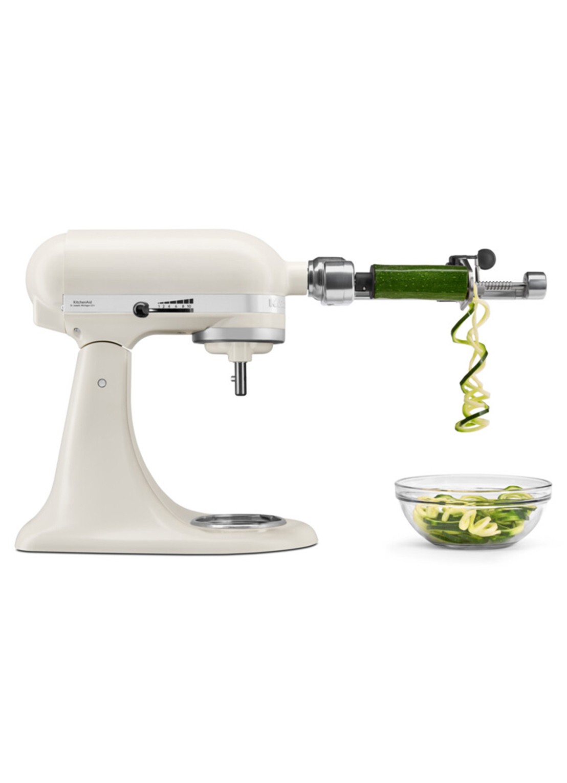 KitchenAid Artisan keukenmachine met kantelbare kop 4,3 liter 5KSM95PS - detail 4 wit