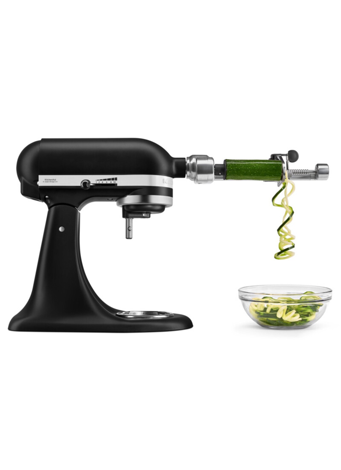 KitchenAid Artisan keukenmachine met kantelbare kop 4,3 liter 5KSM95PS - detail 3 zwart
