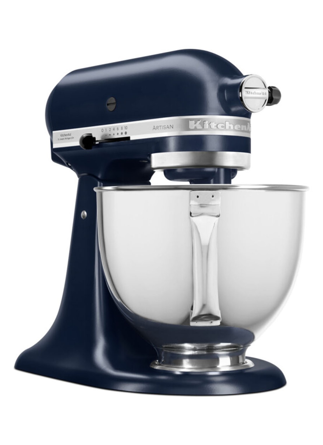 KitchenAid Artisan keukenmachine met kantelbare kop 4,8 liter 5KSM125EIB - Ink Blue - voorkant 5 ink blue