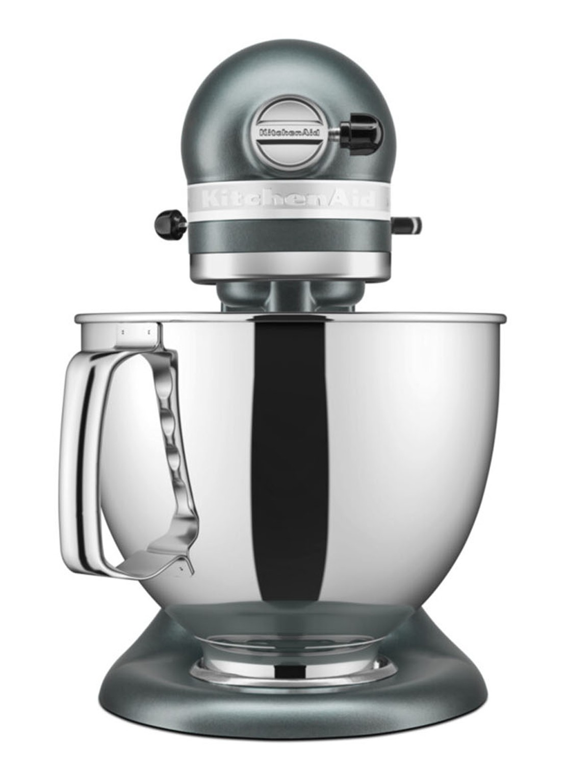 KitchenAid Artisan keukenmachine met kantelbare kop 4,8 liter 5KSM175PSEJP - Juniper - detail olijfgroen