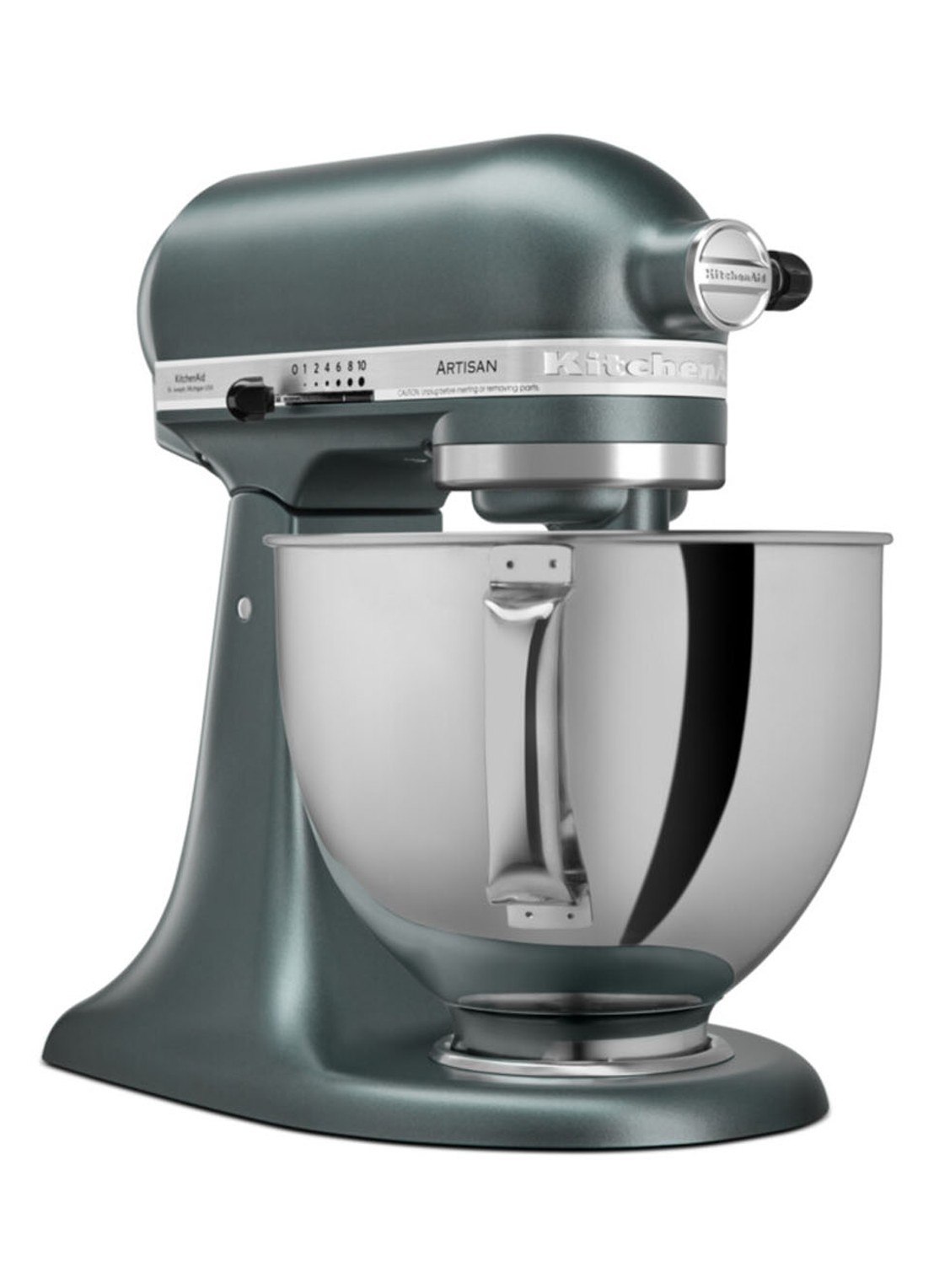 KitchenAid Artisan keukenmachine met kantelbare kop 4,8 liter 5KSM175PSEJP - Juniper - voorkant 5 olijfgroen