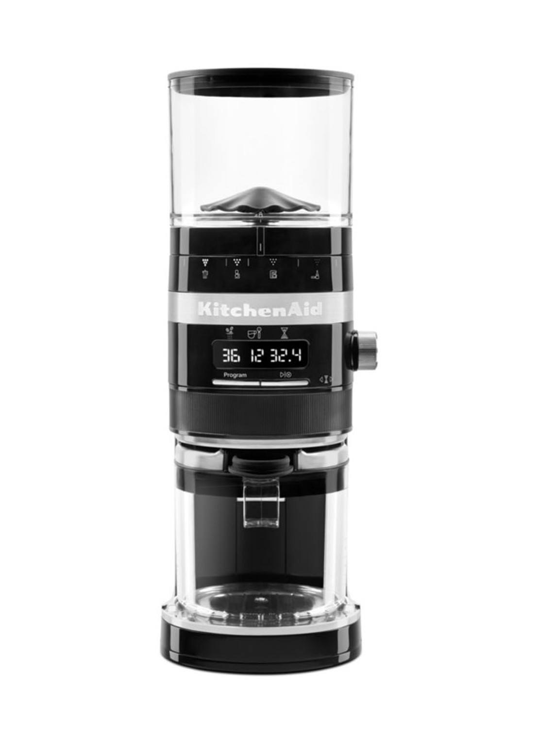 KitchenAid Artisan koffiemolen 5KCG8433 - voorkant 6 onyx zwart