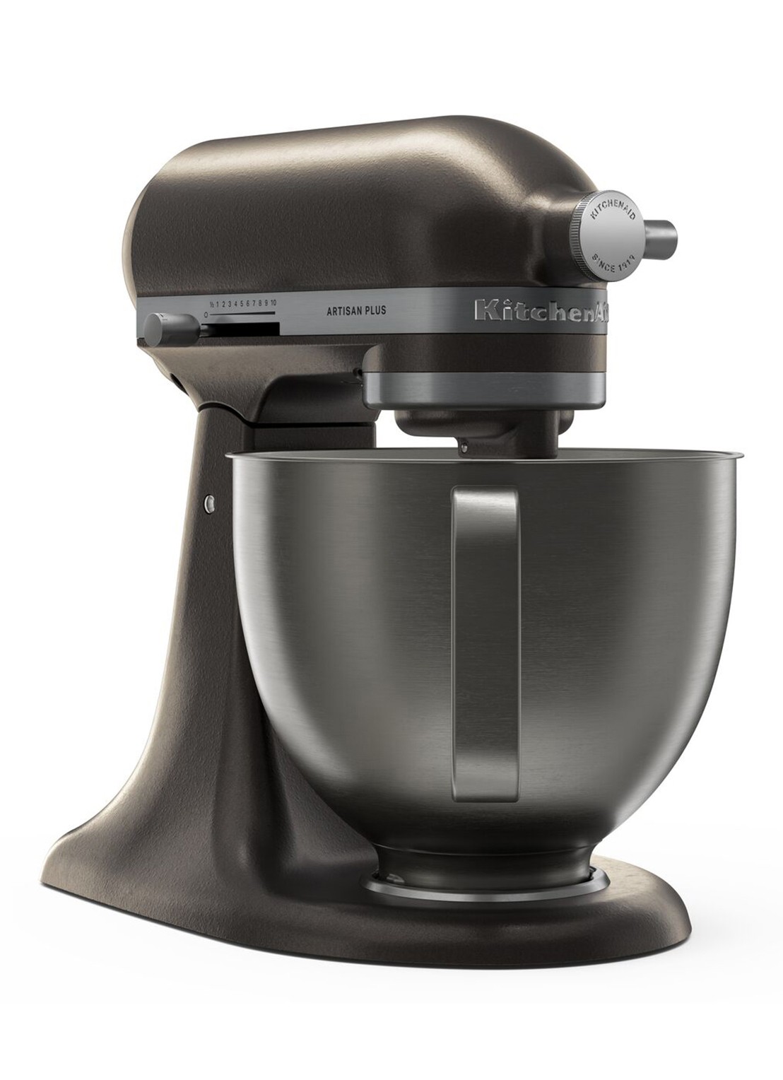 KitchenAid Artisan Plus keukenmachine met kantelbare kop 4,7 liter - achterkant 3 lichtbruin