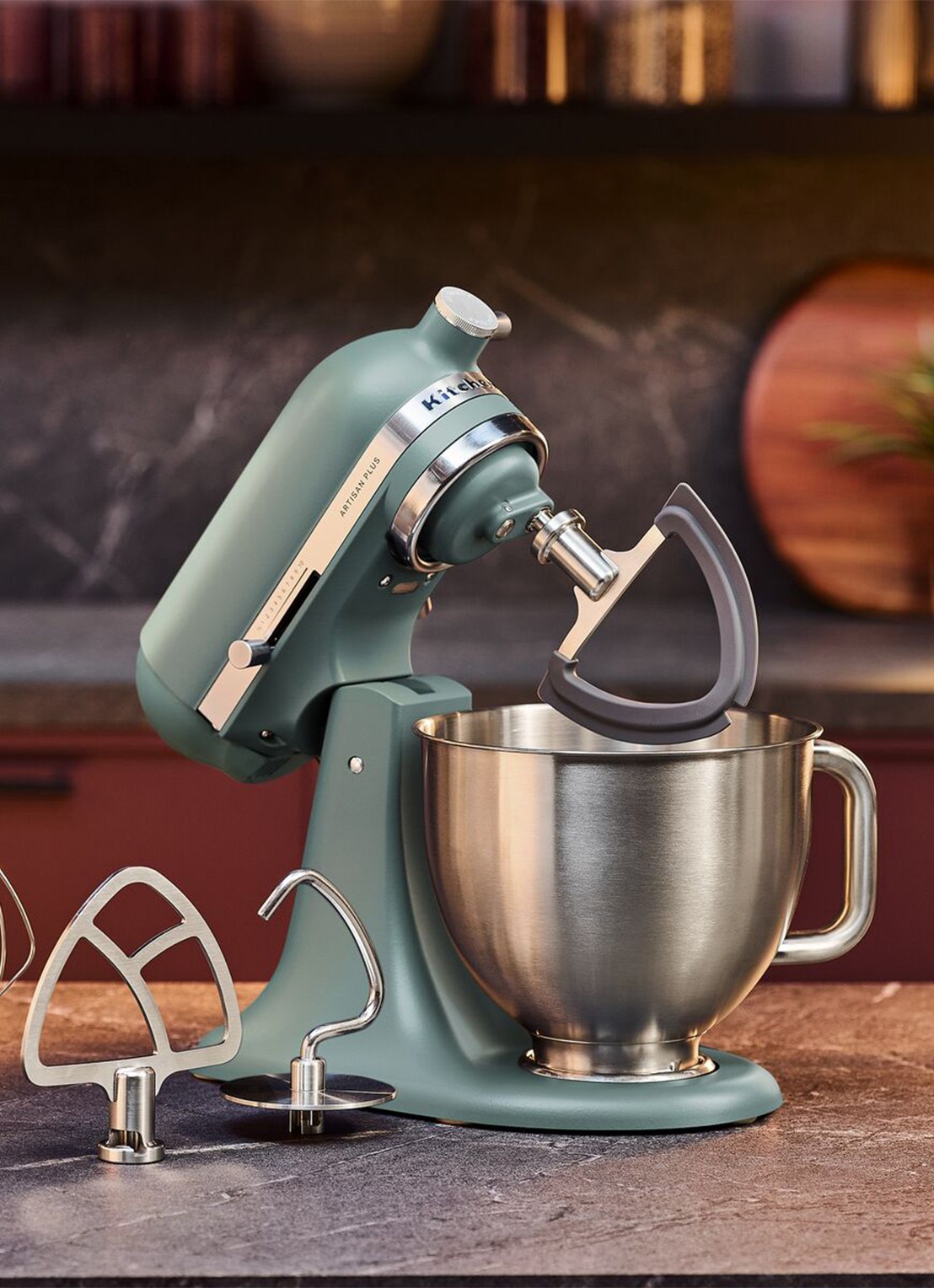KitchenAid Artisan Plus keukenmachine met kantelbare kop 4,7 liter - detail 3 mint julep