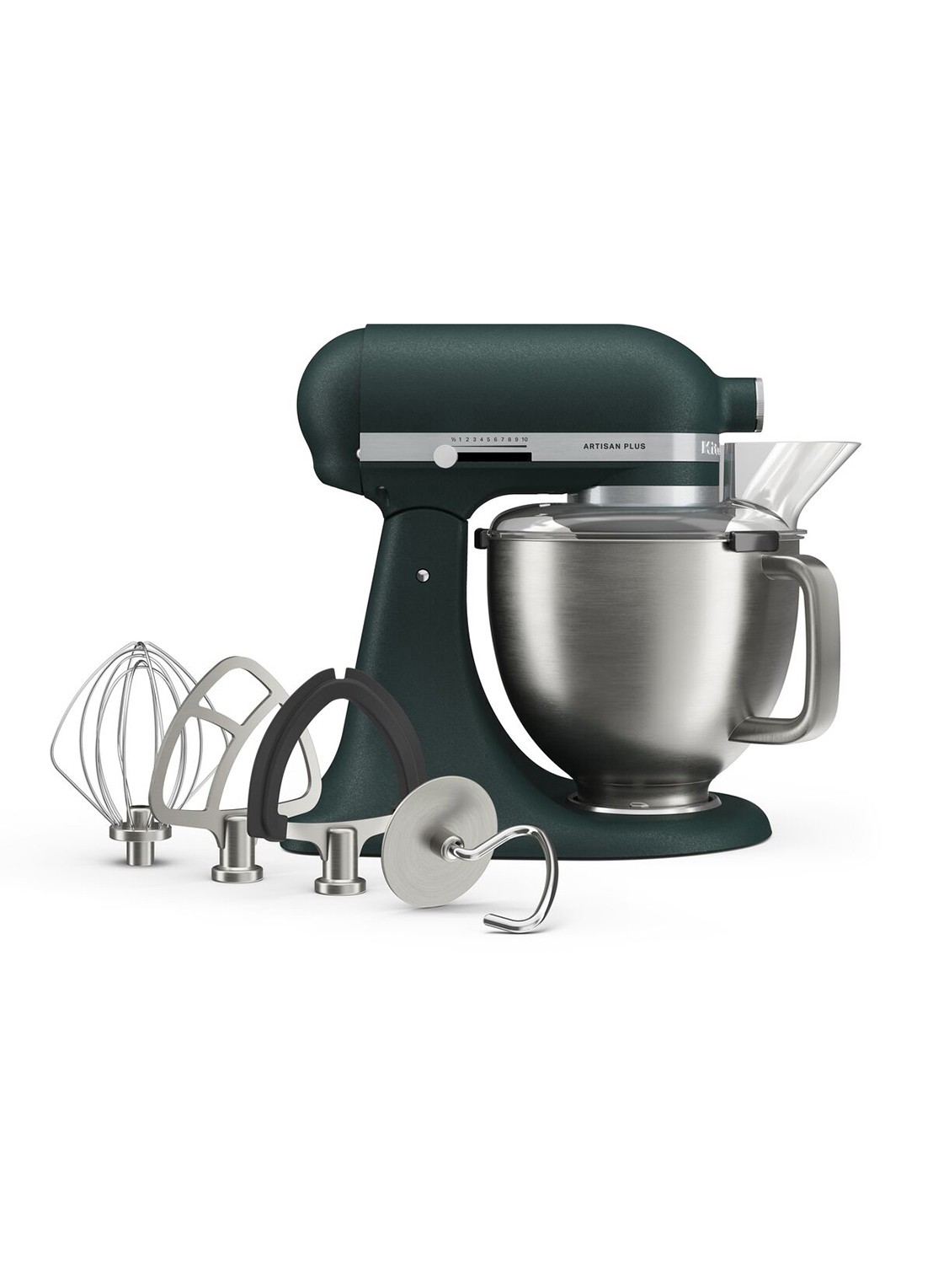 KitchenAid Artisan Plus keukenmachine met kantelbare kop 4,7 liter - detail 3 pebbled palm