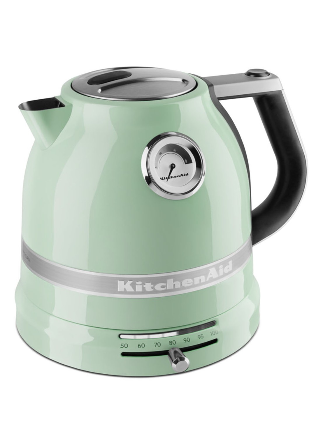 KitchenAid Artisan variabale waterkoker 1,5 liter 5KEK1522EPT - Pistache - voorkant 2 mint