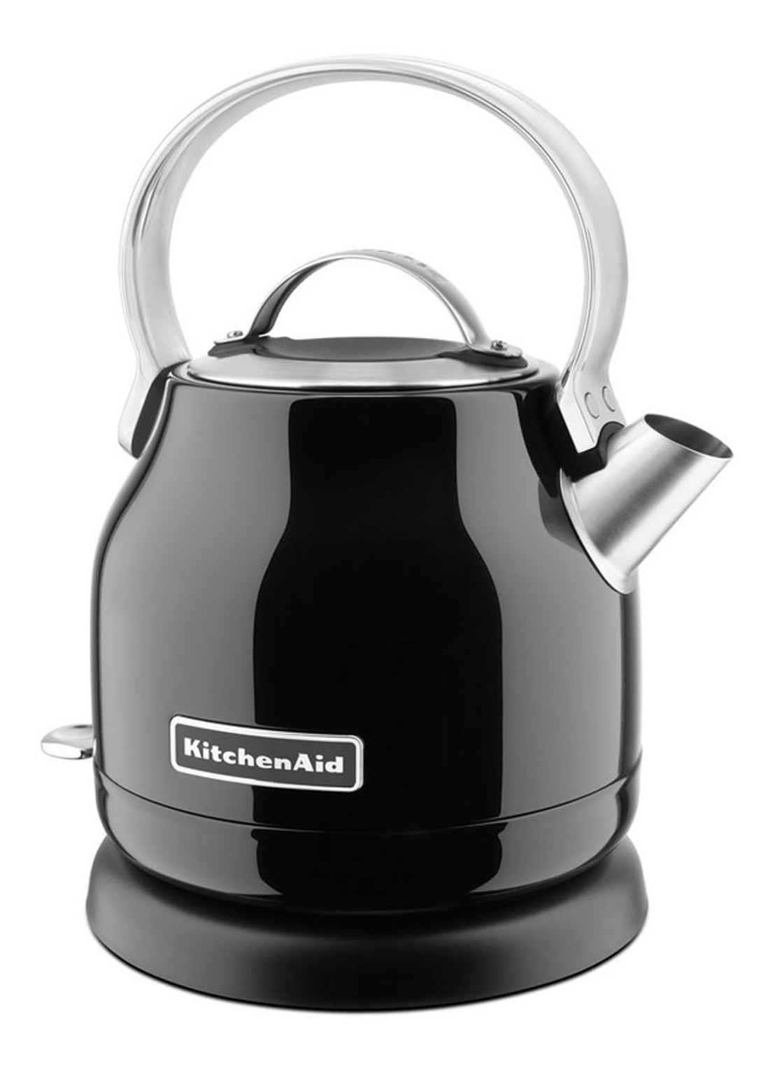 KitchenAid Artisan waterkoker 1,25 liter 5KEK1222EOB - Onyx Zwart - detail diepzwart