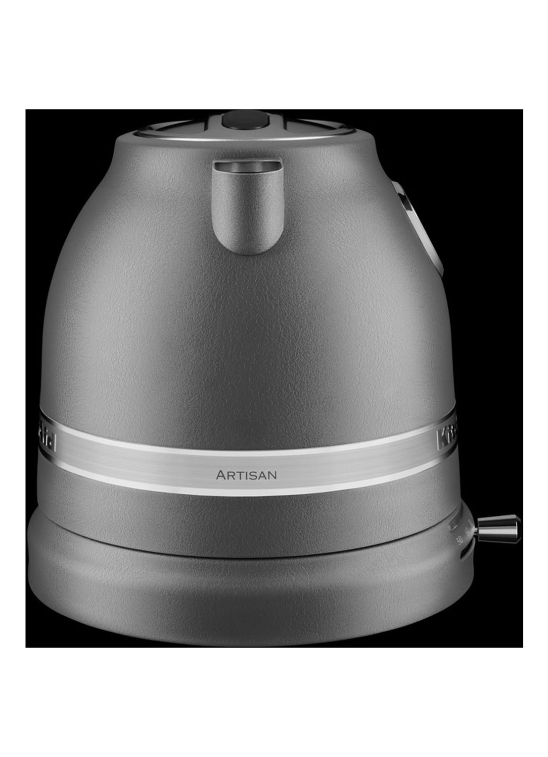 KitchenAid Artisan waterkoker 1,5 liter 5KEK1522 - Imperial Grey - detail 2 grijs