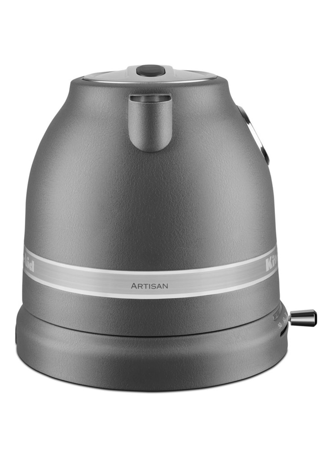 KitchenAid Artisan waterkoker 1,5 liter 5KEK1522 - Imperial Grey - voorkant 7 grijs