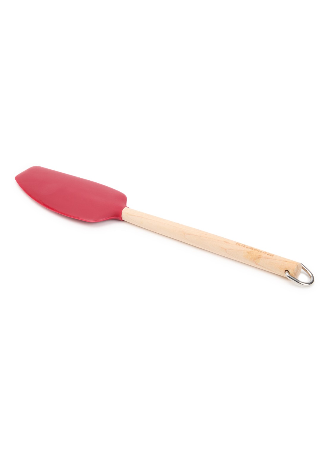 KitchenAid Birch Wood Mixer spatel 35 cm  - voorkant rood