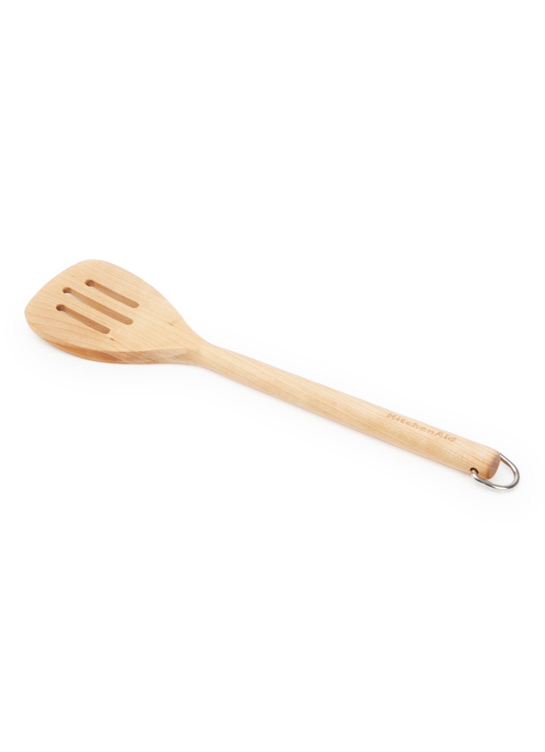 KitchenAid Birch Wood spatel 33,5 cm - voorkant beige
