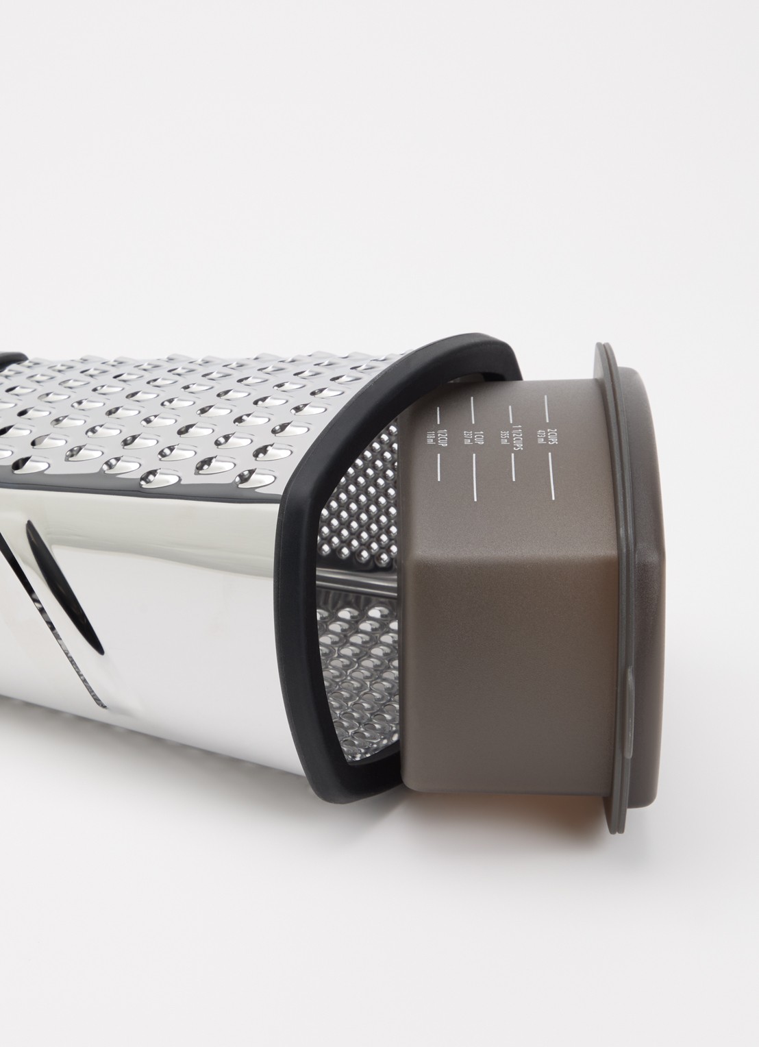 KitchenAid Box torenrasp met 4 zijden en reservoirbakje 25 cm  - detail 3 zwart
