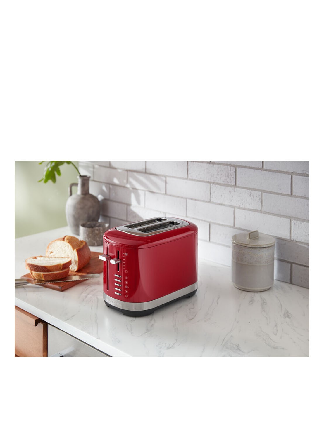 KitchenAid Broodrooster 2-slots - 5KMT2109EER - detail 4 rood