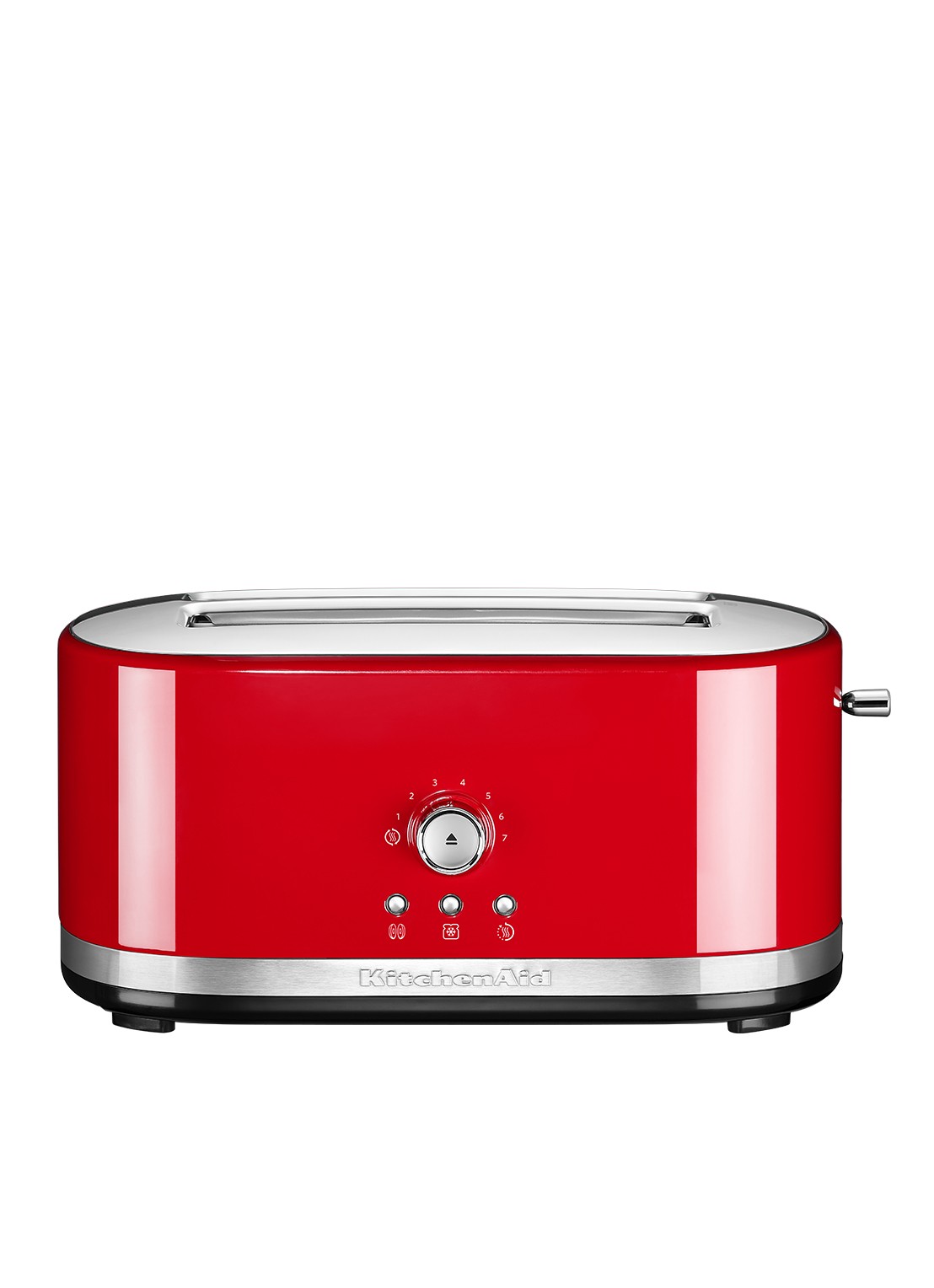 KitchenAid Broodrooster 2-slots extra lang 5KMT4116 - voorkant 4 rood
