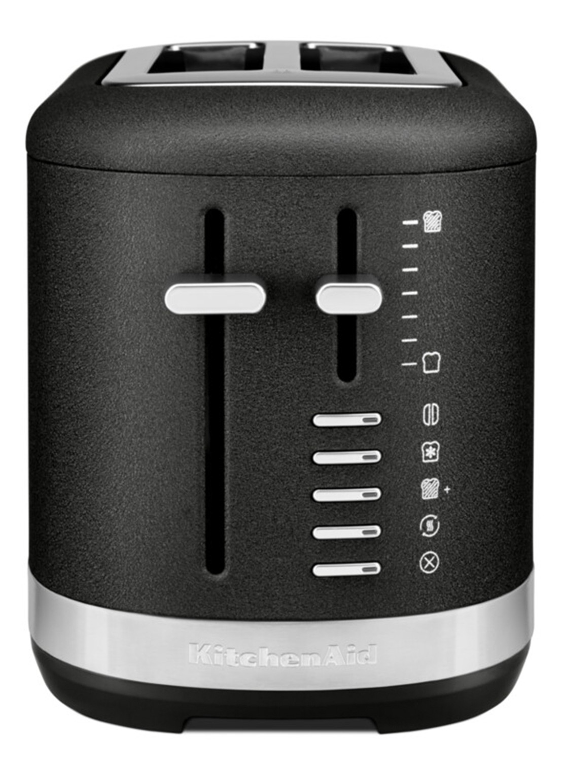 KitchenAid Broodrooster 2-slots - voorkant 7 zwart