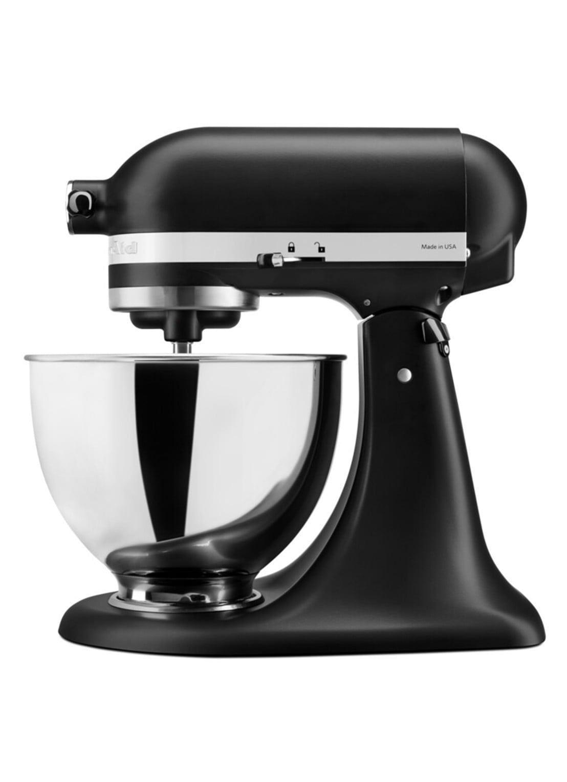 KitchenAid Classic keukenmachine met kantelbare kop 4,3 liter 5KSM95PS - achterkant 4 zwart
