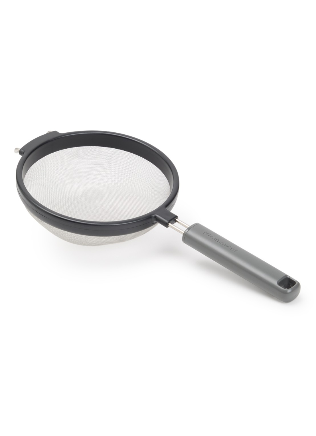 KitchenAid Classic Mesh zeef 18 cm  - voorkant grijs