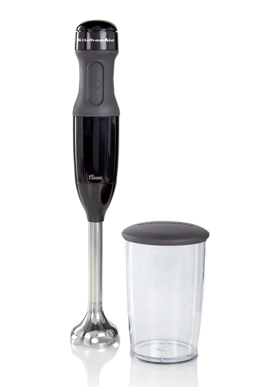KitchenAid Classic staafmixer 5KHB1231 - Onyx Zwart - voorkant zwart