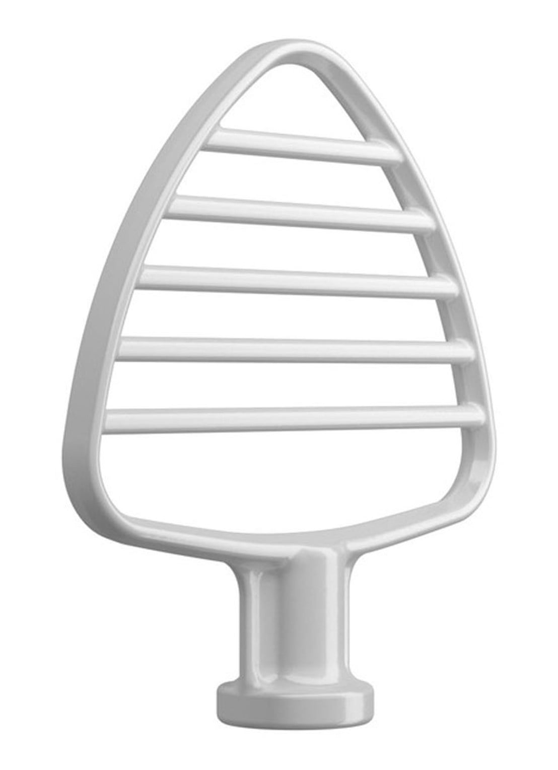KitchenAid Deegklopper + deegschraper voor keukenmachine 5KSMPB5W - detail 3 wit