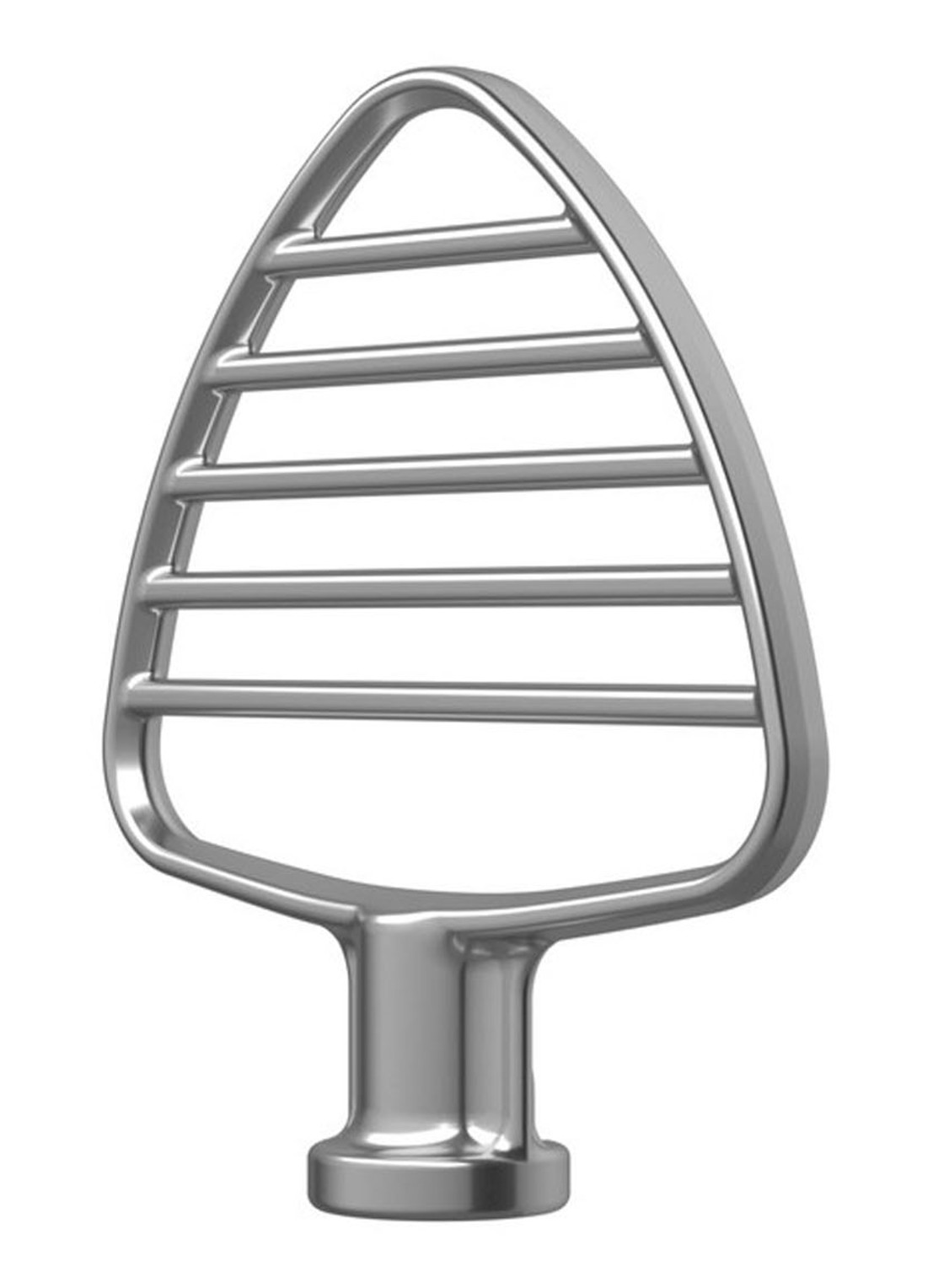 KitchenAid Deegklopper RVS voor keukenmachine 5KSMPB5SS - detail zilver