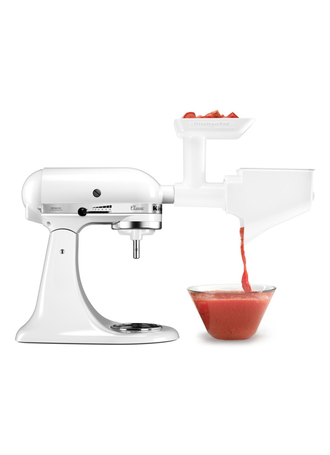 KitchenAid Fruit- en groentezeef 5KSMFVSP - detail 3 wit