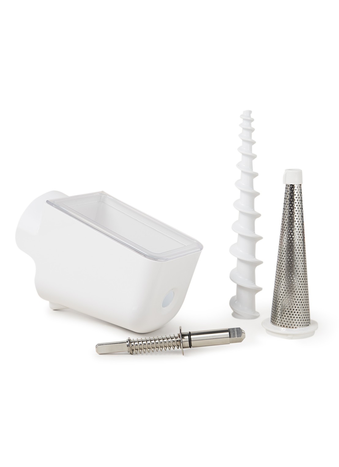 KitchenAid Fruit- en groentezeef 5KSMFVSP - voorkant wit