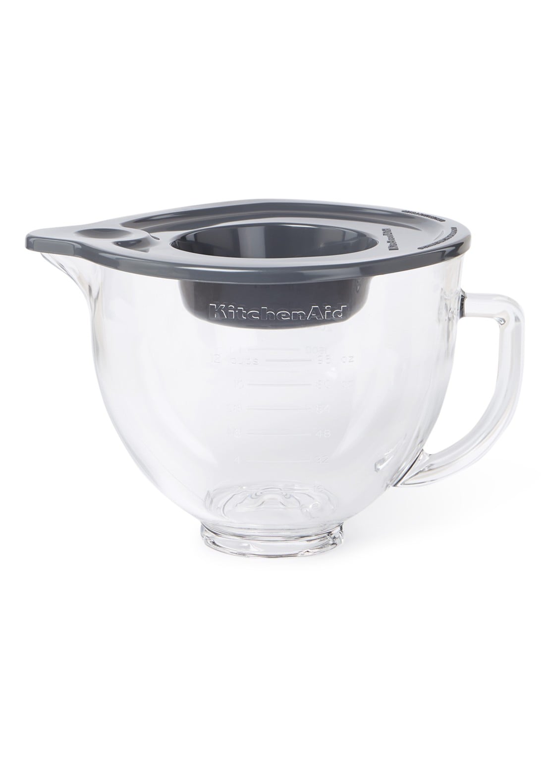 KitchenAid Glazen mengkom 4,7 liter - voorkant transparant