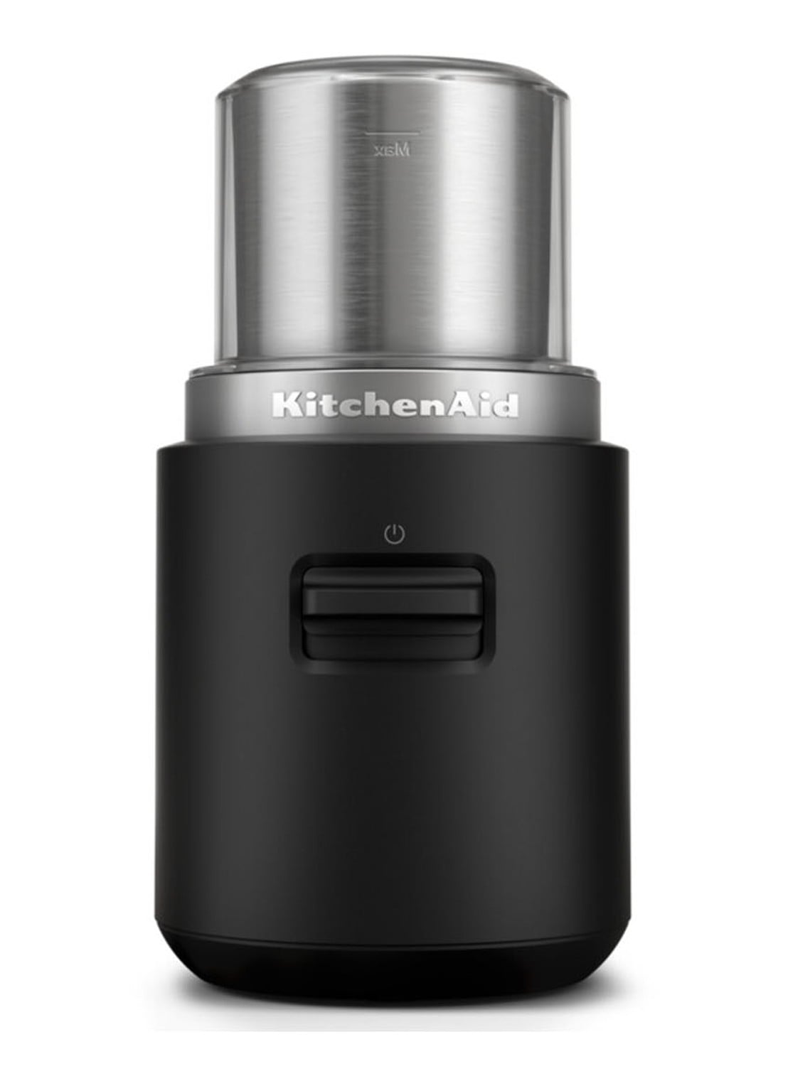 KitchenAid Go draadloze koffiemolen 5KBGR111BM - Zwart - voorkant zwart