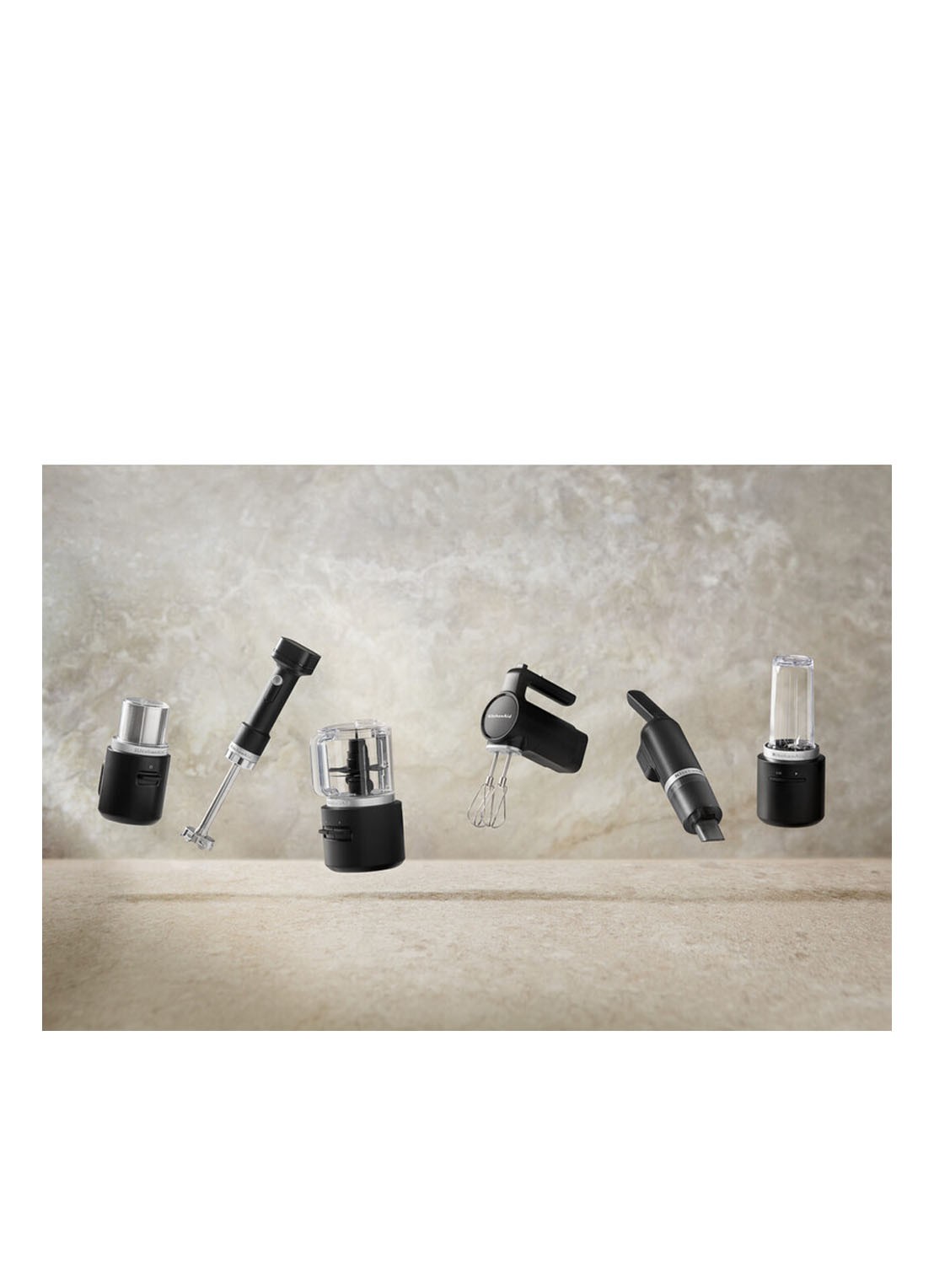 KitchenAid Go draadloze staafmixer 5KHBRV71BM - Zwart - detail 8 zwart