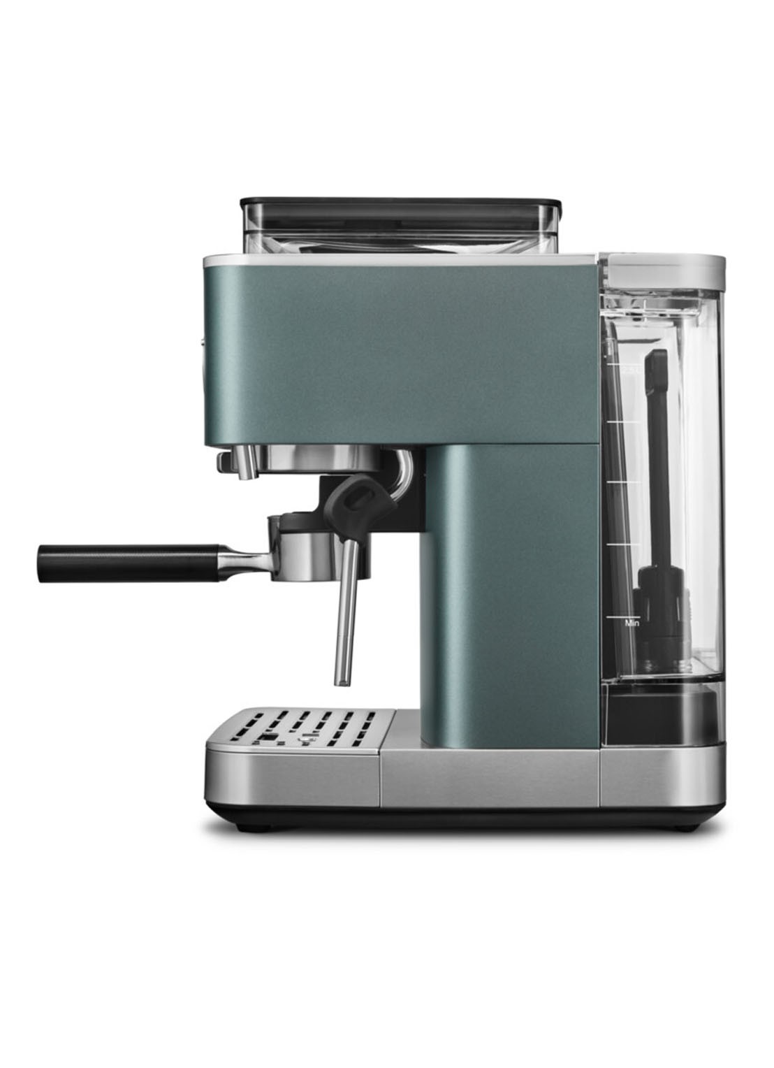 KitchenAid Halfautomatische espressomachine met koffiemolen - detail 4 groen