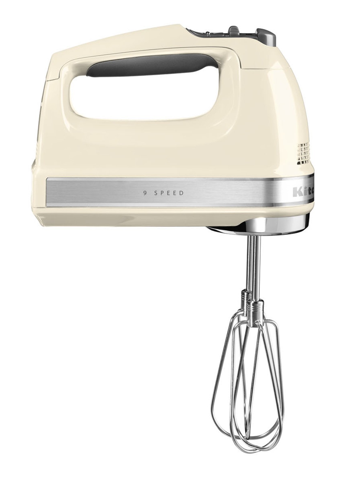 KitchenAid Handmixer 5KHM921E - Amandelwit - voorkant creme