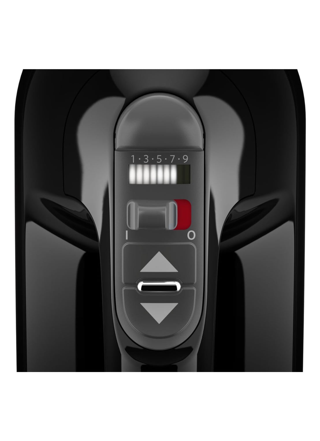KitchenAid Handmixer 5KHM921EOB - Onyx Zwart - detail 2 zwart