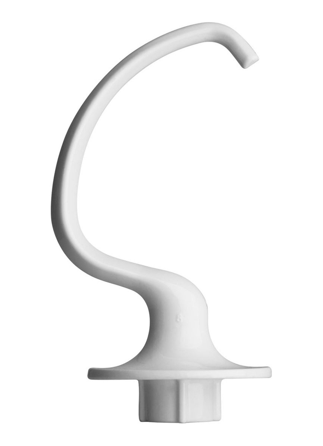 KitchenAid Kneedhaak van aluminium 5K5A2DH - voorkant wit