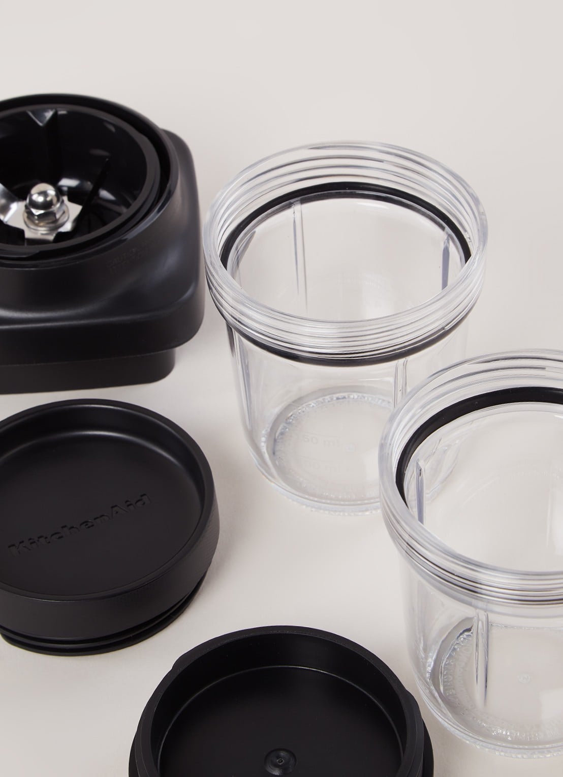 KitchenAid Mengbeker voor blender set van 3 - detail 3 zwart