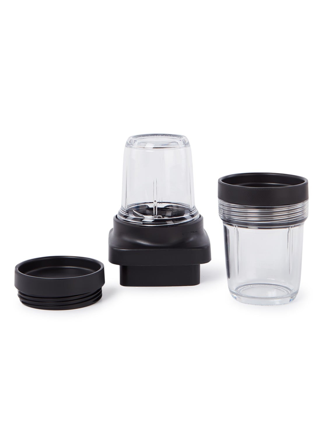 KitchenAid Mengbeker voor blender set van 3 - voorkant zwart