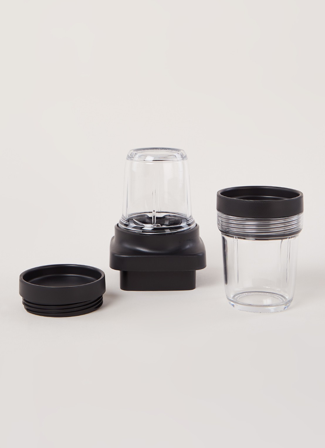KitchenAid Mengbeker voor blender set van 3 - voorkant 2 zwart